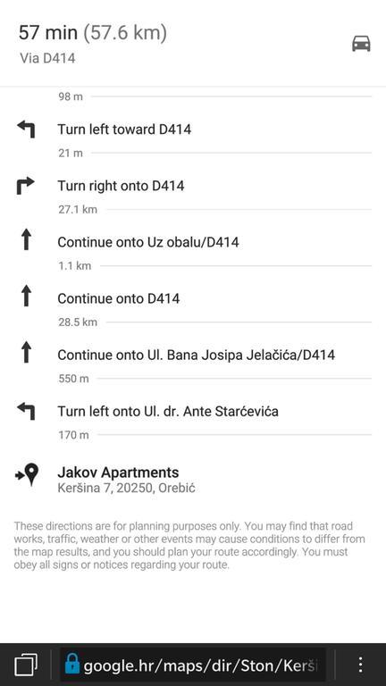 Jakov Apartments โอเรบิก ภายนอก รูปภาพ